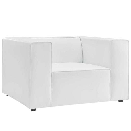 home office desk chairs | CasaFoyer Mingle Vegan Leather Armchair | Ultimate Comfort & Style | Spacious Seating | Dense Foam Padding | Adjustable Design | Vegan Leather Upholstery | Elegant Piping Details | Sturdy Plastic Legs | Ideal for Modern Décor | casafoyer.myshopify.com