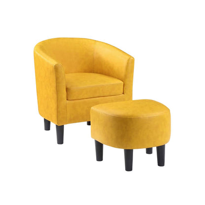 Chair | CasaFoyer Take a Seat Churchill Accent Chair with Ottoman | Ultimate Comfort & Style | Durable Frame | High-Density Foam Cushion | Removable Fabric Lining | Perfect for Relaxing & Matching Home Decor | casafoyer.myshopify.com