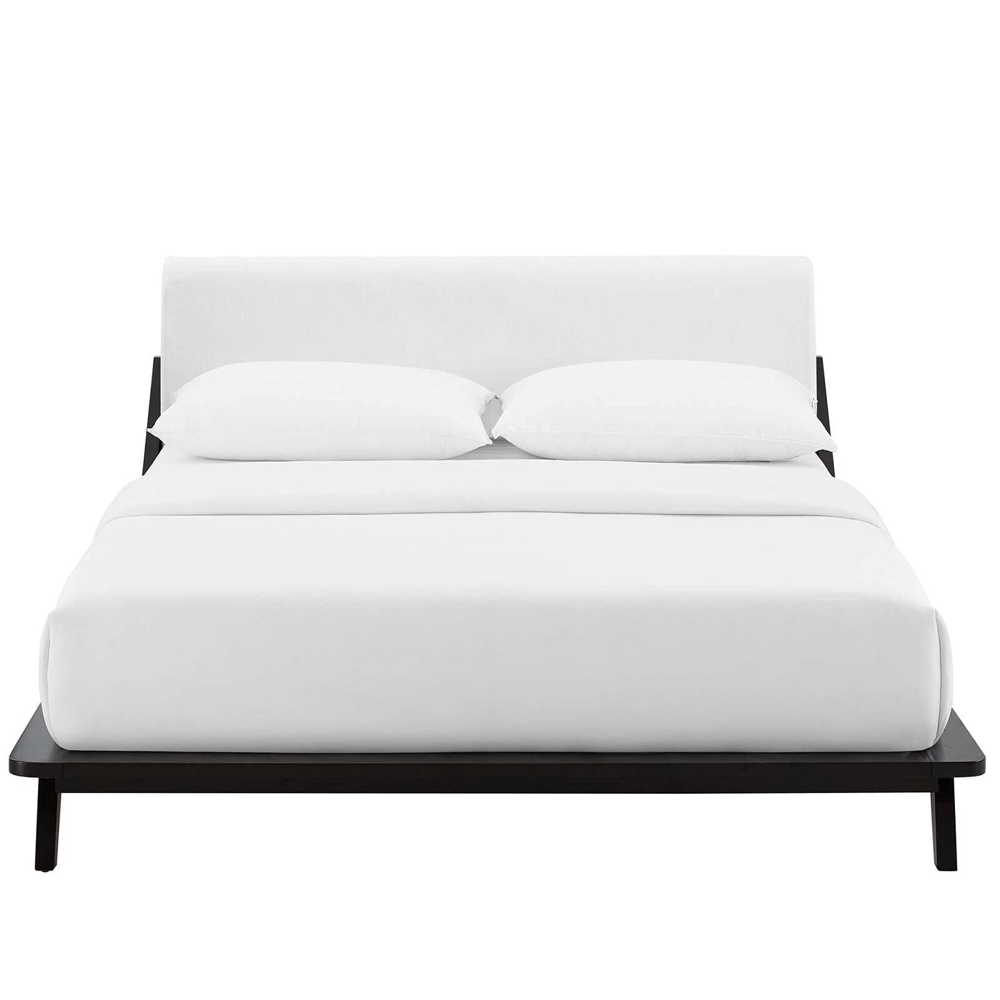 adjustable bed bases | CasaFoyer Luella Queen Platform Bed | Tranquil Sleep | Elegant Sled Design | Premium Upholstery | Solid Wood Frame | Slatted Support System | Mid-Century Style | Accommodates up to 800 lbs | casafoyer.myshopify.com
