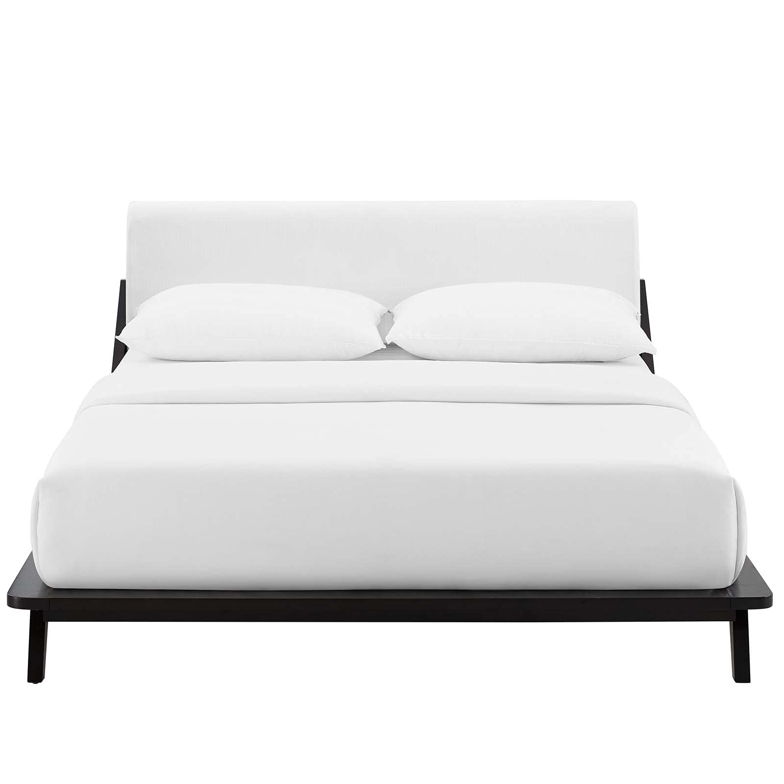 adjustable bed bases | CasaFoyer Luella Queen Platform Bed | Tranquil Sleep | Elegant Sled Design | Premium Upholstery | Solid Wood Frame | Slatted Support System | Mid-Century Style | Accommodates up to 800 lbs | casafoyer.myshopify.com