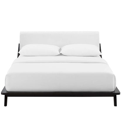 adjustable bed bases | CasaFoyer Luella Queen Platform Bed | Tranquil Sleep | Elegant Sled Design | Premium Upholstery | Solid Wood Frame | Slatted Support System | Mid-Century Style | Accommodates up to 800 lbs | casafoyer.myshopify.com
