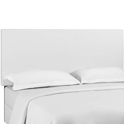 Bed | CasaFoyer Luxurious Claire King/California King Headboard | Elegant & Serene | Faux Leather Upholstery | Sturdy Frame | Adjustable Height | Black-Stained Wood Legs | Supportive & Comfortable | Opulent Addition | casafoyer.myshopify.com