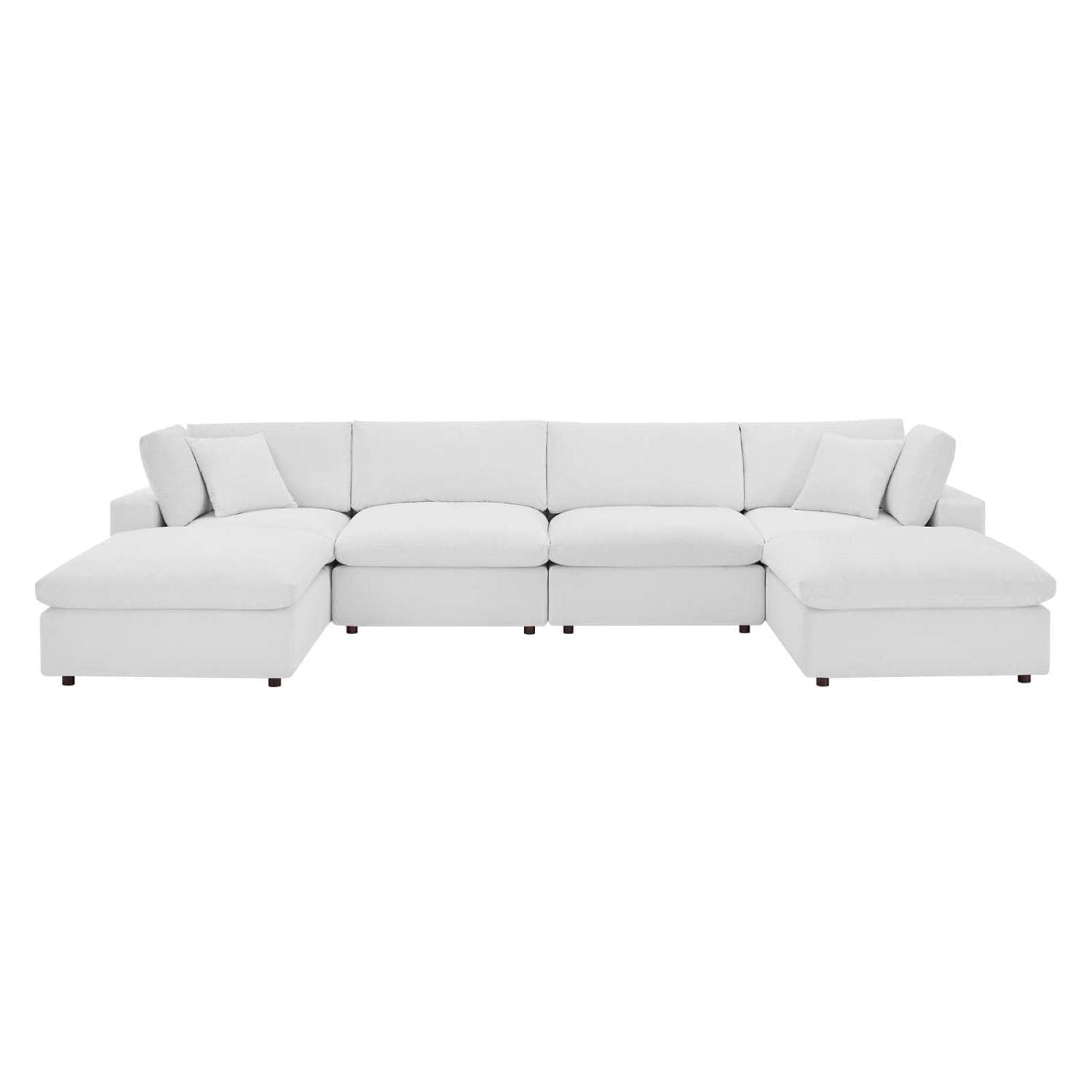 kitchen and dining room sets | CasaFoyer Commix Sectional Sofa | Luxurious & Inviting | Stain-Resistant Velvet | Solid Wood Construction | Foam Padded Cushions | Ultimate Relaxation | 6-Piece Set | casafoyer.myshopify.com