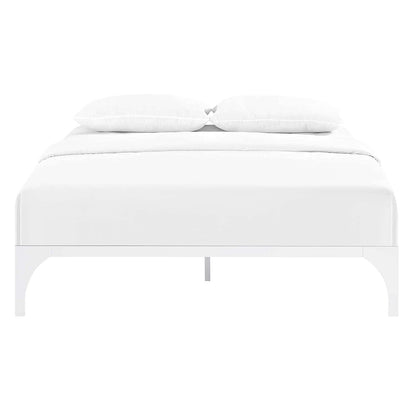 bed frames | CasaFoyer Ollie Queen Bed Frame | Solid Support for Memory Foam, Spring, Latex, and Hybrid Mattresses | Sleek and Minimalist Design | Weight Capacity of 1300 lbs | Silver | casafoyer.myshopify.com