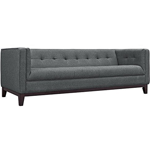 kitchen and dining room sets | CasaFoyer Serve | Tufted Button Upholstered Furniture Set | Sofa & Armchairs | Gray | casafoyer.myshopify.com
