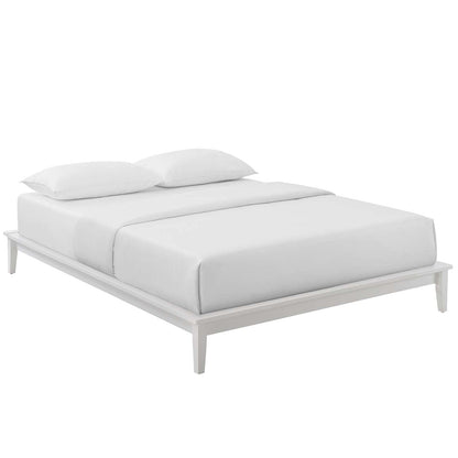 bed frames | CasaFoyer Lodge Full Wood Platform Bed Frame | Rustic & Durable | Supports Memory Foam, Latex, Innerspring, Hybrid Mattresses | No Box Spring Needed | 800 lbs Weight Capacity | Bedroom Decor Essential | casafoyer.myshopify.com