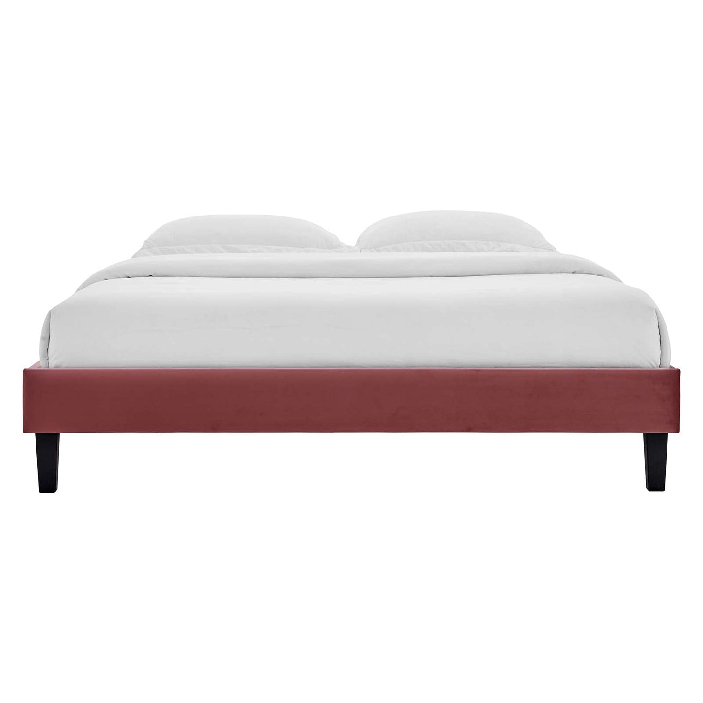 adjustable bed bases | CasaFoyer Reign Performance Velvet Queen Platform Bed Frame | Stain-Resistant | Poplar Wood Slat Support | 800 lbs Weight Capacity | casafoyer.myshopify.com