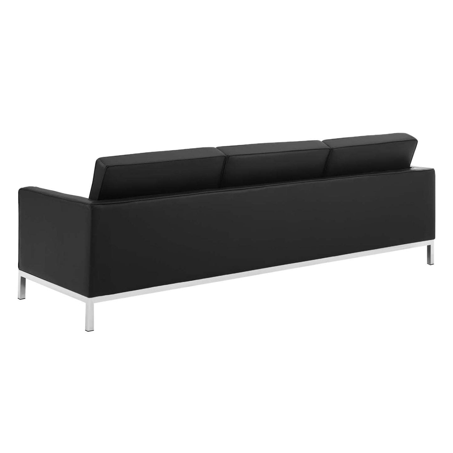 kitchen and dining room sets | CasaFoyer Loft Tufted Faux Leather Accent Sofa & Armchair Set | Elegant Design | Stainless Steel Frame | 900 lbs Sofa Weight Capacity | 300 lbs Armchair Weight Capacity | casafoyer.myshopify.com