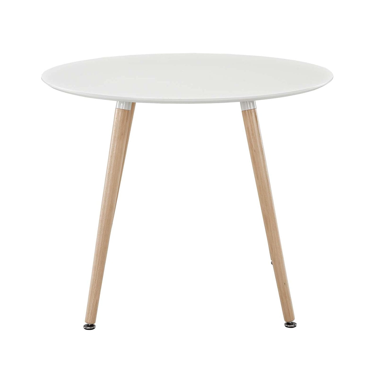 patio dining tables | CasaFoyer Track Circular Dining Table | Minimalist Design | Solid Beechwood Legs | Sleek Veneer Top | Perfect for Modern Dining Spaces | Set Includes One Table | casafoyer.myshopify.com