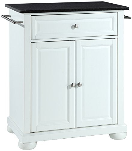 Kitchen Storage | Durable Solid Hardwood Kitchen Island | Elegant Raised Panel Doors | Ample Storage Space | White Finish | casafoyer.myshopify.com