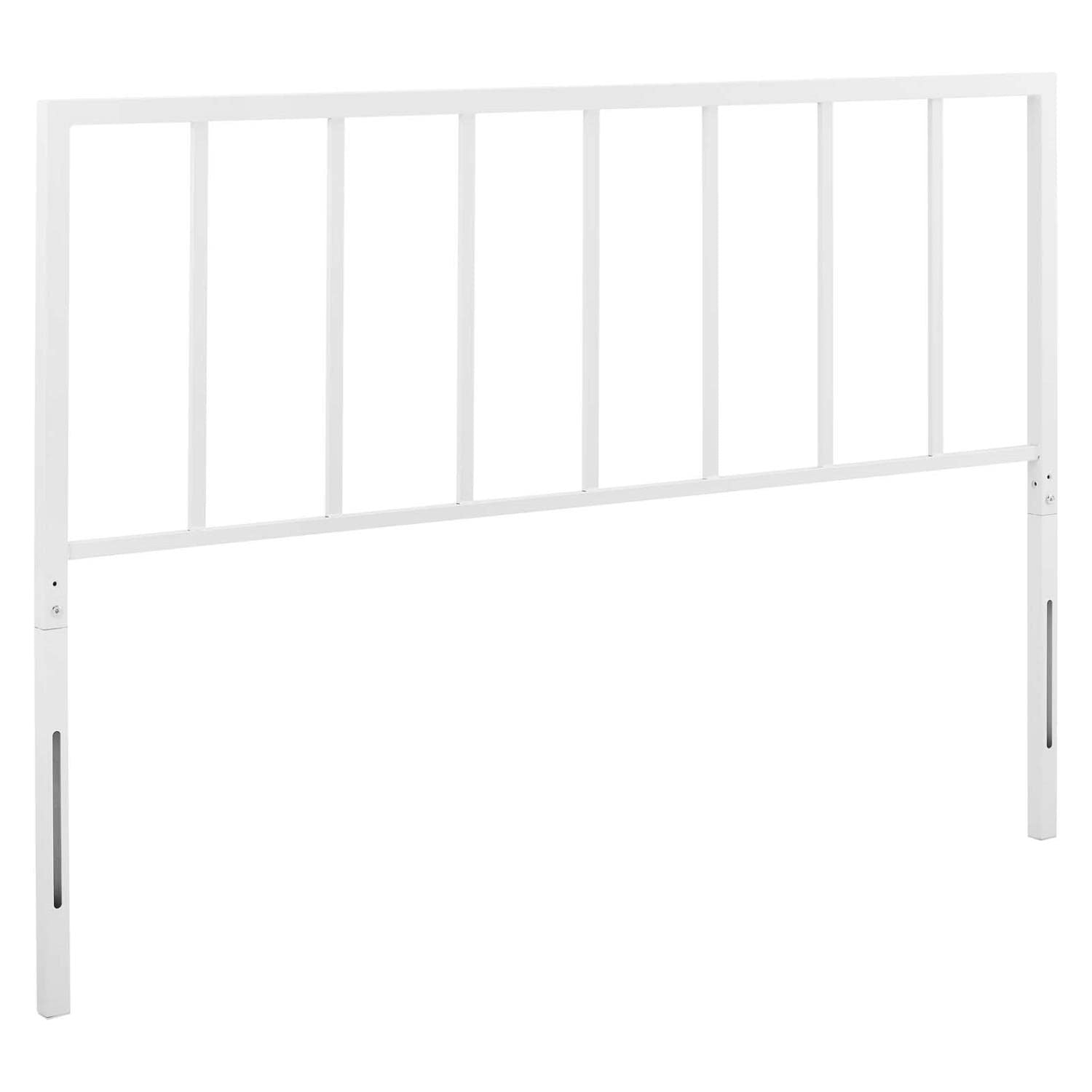 headboards | CasaFoyer Tatum Metal Full Headboard | Sleek Design | Durable Iron Construction | Height-Adjustable | Compatible with Most Full Beds | Easy Assembly | casafoyer.myshopify.com