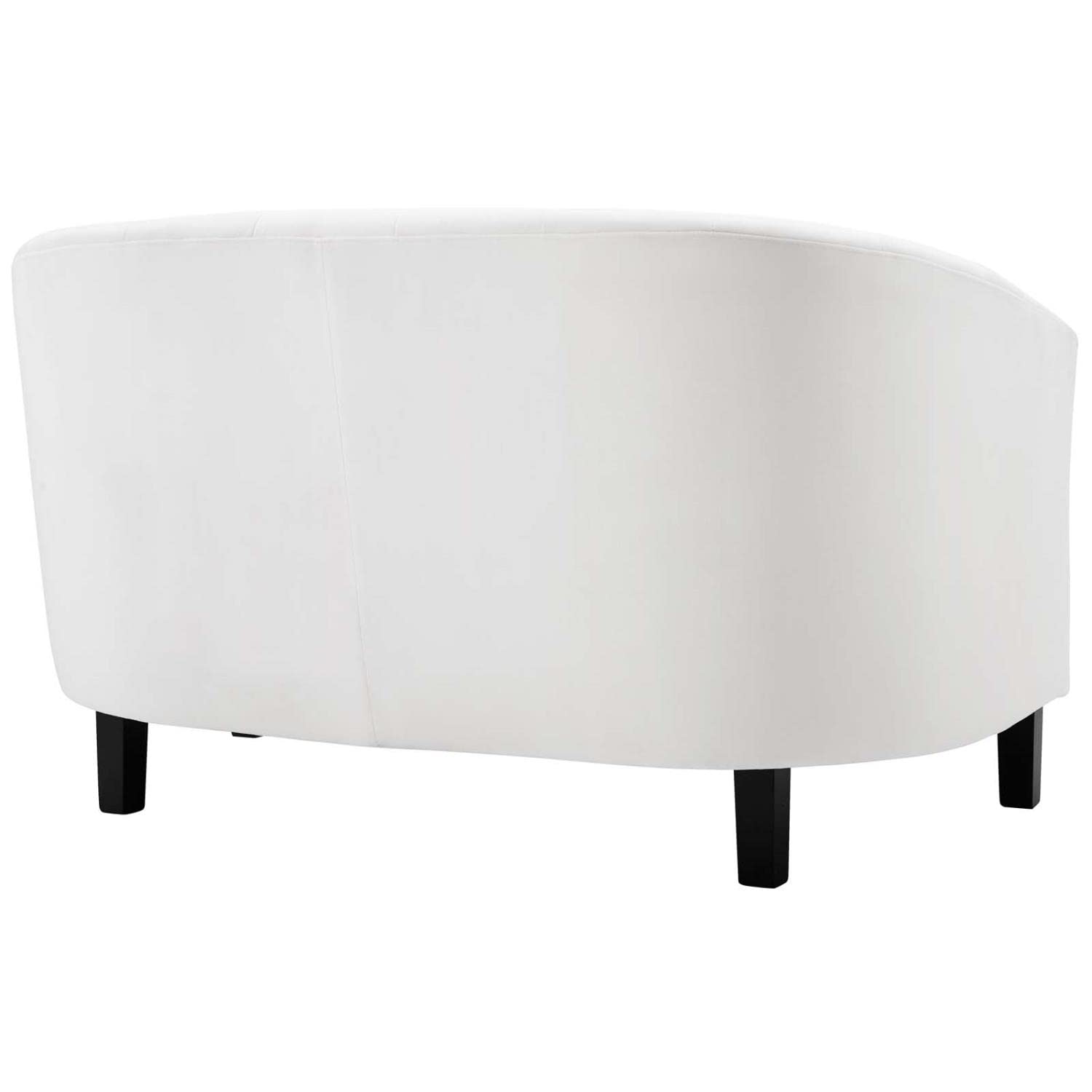 kitchen and dining room sets | CasaFoyer Prospect Performance Velvet Loveseat | 2 Armchair Set - Modern Twist on a Classic | Stain-Resistant Fabric | Elegant Channel Tufting | Comfortable & Stylish - White | casafoyer.myshopify.com