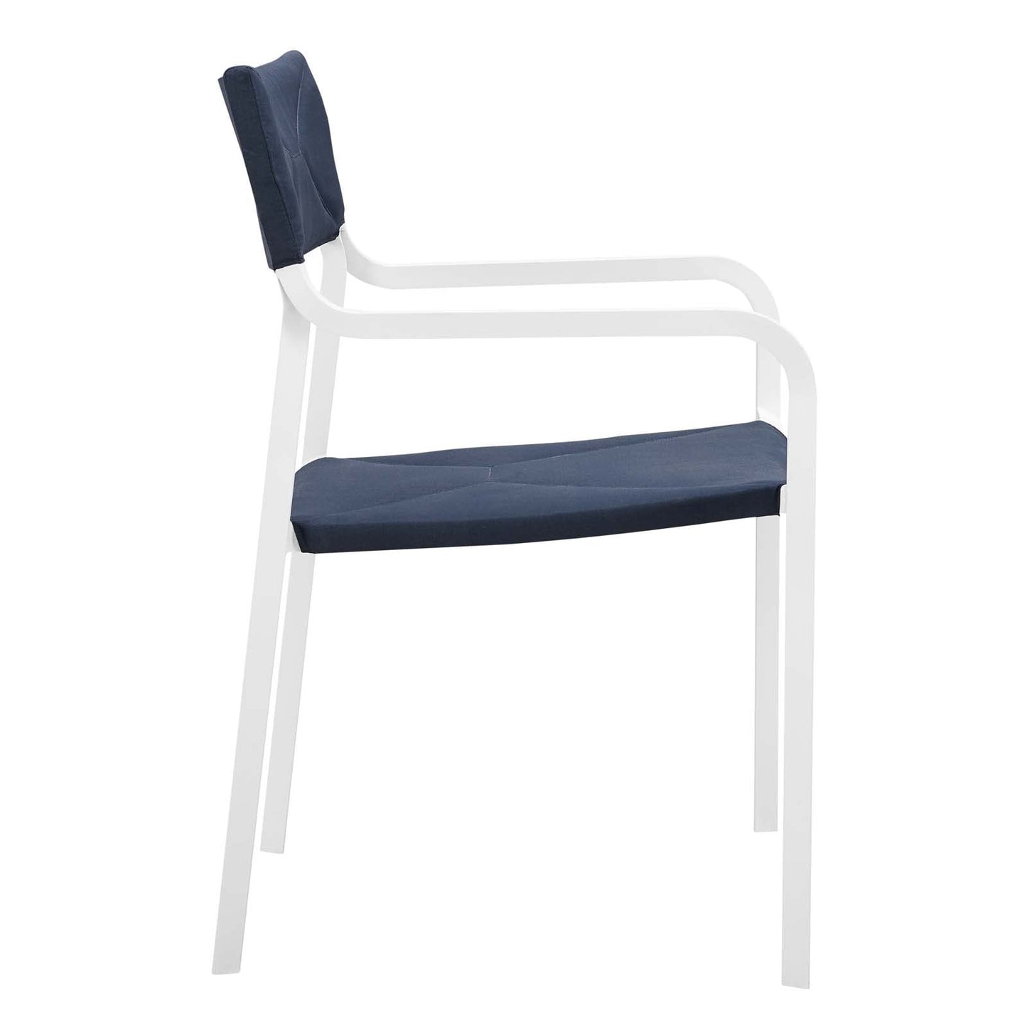 kitchen and dining room sets | CasaFoyer Raleigh 7 Piece Outdoor Dining Set | Elegant Aluminum Patio Furniture | Stackable Chairs | White Glazed Tempered Glass Top | Suitable for Patios, Decks, Balconies | casafoyer.myshopify.com