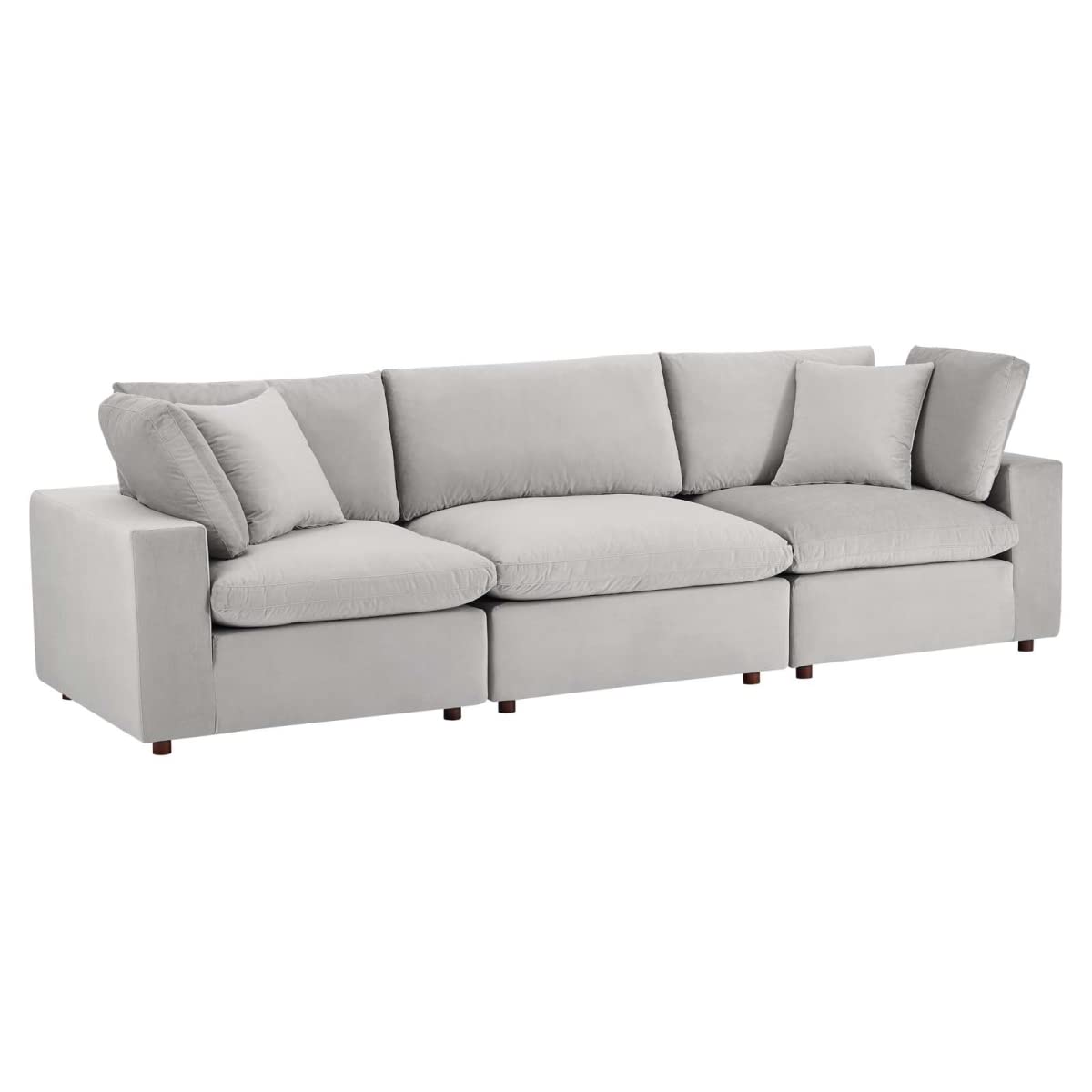 sofas | CasaFoyer Commix | High-End Sofa Set | Stain-Resistant Velvet | Solid Wood Construction | Duck Down Cushions | Cozy Relaxation in Modern Homes | casafoyer.myshopify.com