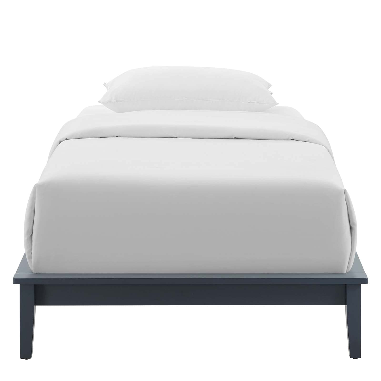 bed frames | CasaFoyer Lodge Twin Wood Platform Bed Frame | Rustic & Durable | Supports Memory Foam, Latex, Innerspring, Hybrid Mattresses | No Box Spring Needed | Versatile & Practical | 800 lb Weight Capacity | casafoyer.myshopify.com