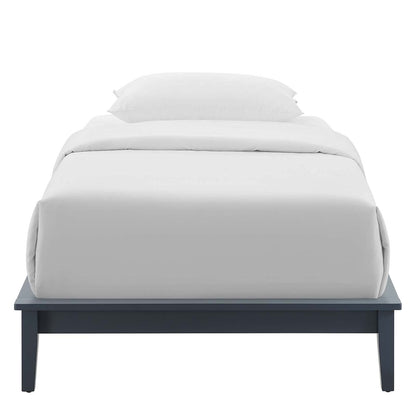 bed frames | CasaFoyer Lodge Twin Wood Platform Bed Frame | Rustic & Durable | Supports Memory Foam, Latex, Innerspring, Hybrid Mattresses | No Box Spring Needed | Versatile & Practical | 800 lb Weight Capacity | casafoyer.myshopify.com