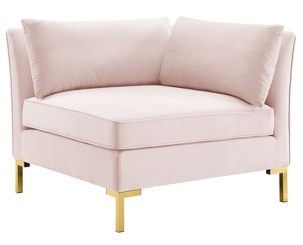 kitchen and dining room sets | CasaFoyer Ardent Performance Velvet 6-Piece Sectional Sofa | Vintage Modern Glam Deco Style | Stain-Resistant | Premium Seating | Gold Metal Legs | 440 lbs Weight Capacity | casafoyer.myshopify.com