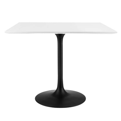 patio dining tables | CasaFoyer Lippa 36 Square Dining Table | Timeless Design | Chip-Resistant Lacquer Finish | Metal Tapered Base | Modernism Icon | casafoyer.myshopify.com