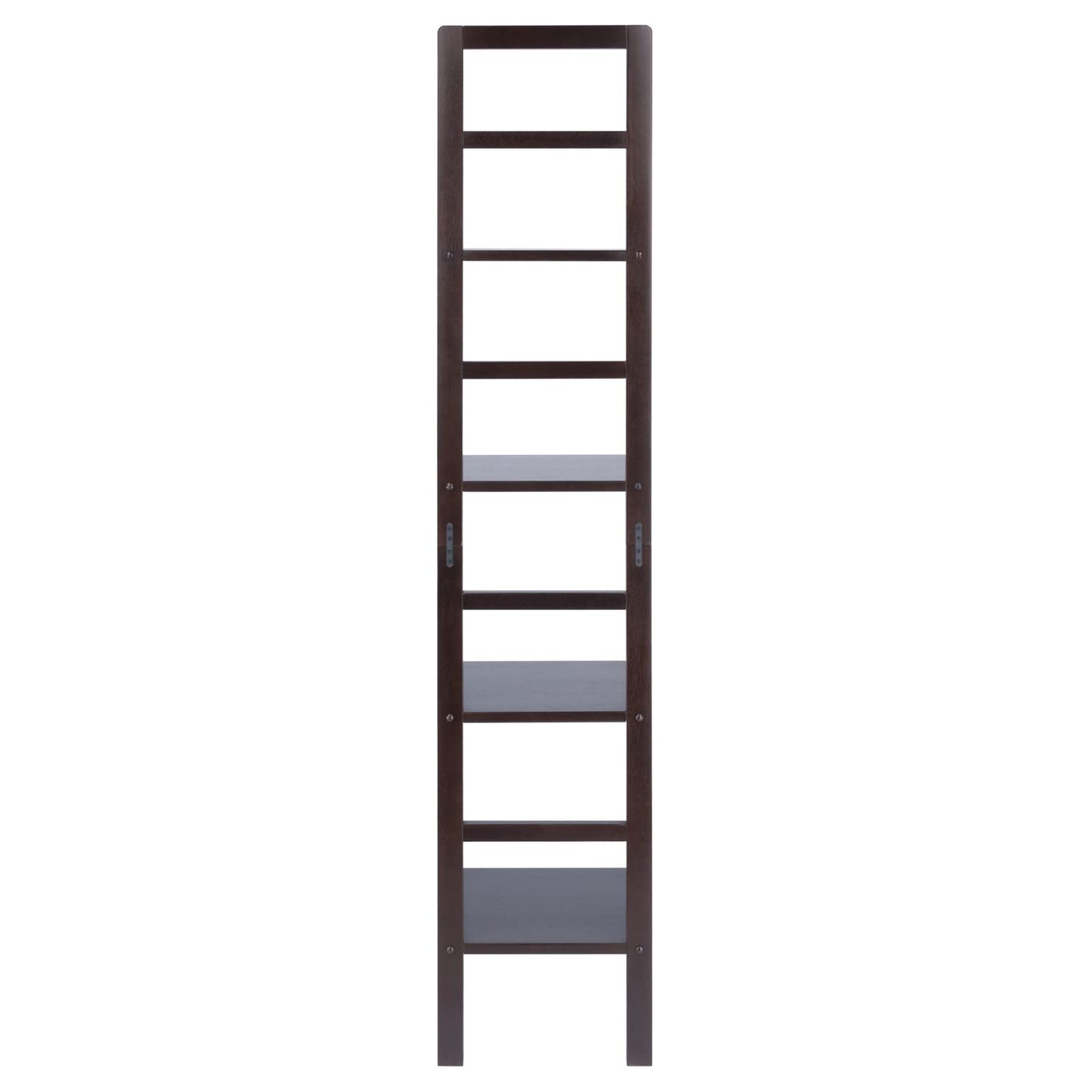 coffee tables | Ergode Aiden Narrow Baker's Rack | Antique Tuscan Design | Compact & Versatile | Solid Wood | Coffee Finish | 4 Shelves | Easy Assembly | casafoyer.myshopify.com