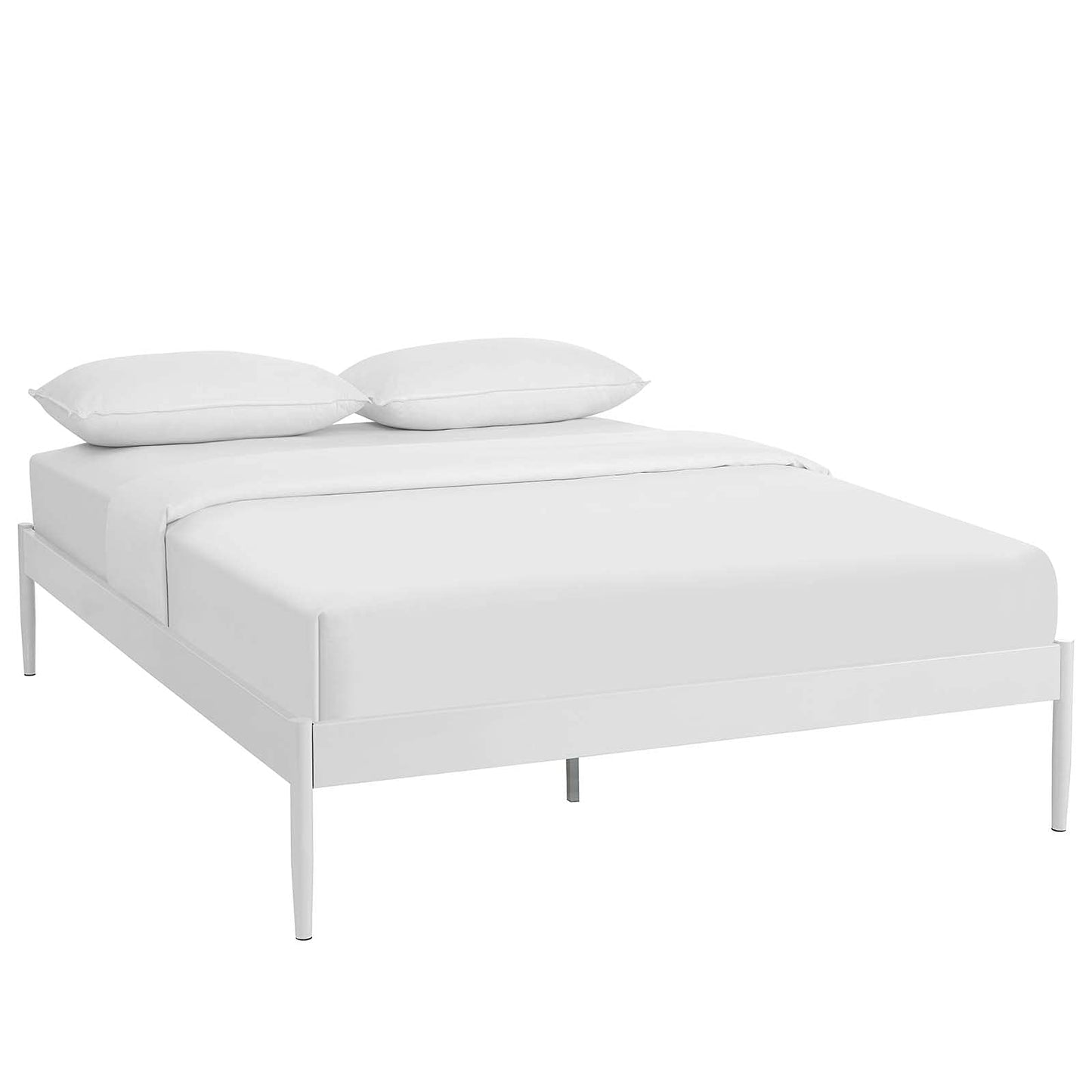 bed frames | CasaFoyer Elsie Bed Frame | Birchwood Support | Steel Frame | No Boxspring Needed | 1300 lbs Weight Capacity | Minimalist Design | King Size | casafoyer.myshopify.com