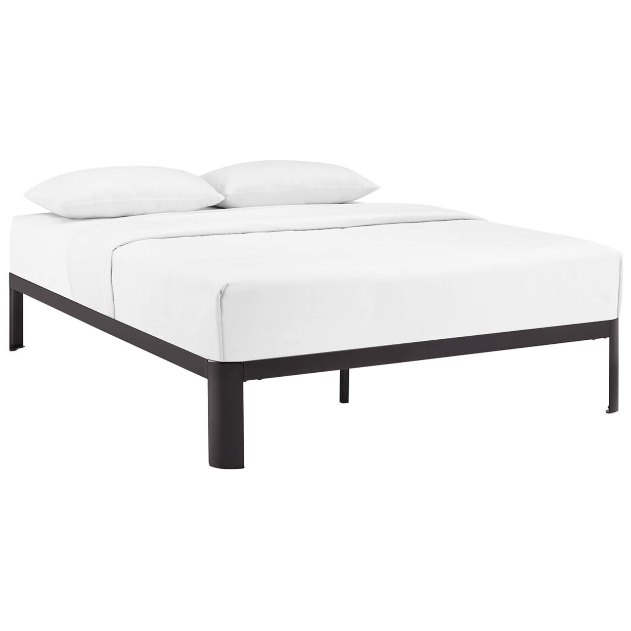 bed frames | CasaFoyer Corinne Bed Frame | Sleek Design | Slatted Wood Support | Durable Steel Frame | No Boxspring Needed | Ideal for Memory Foam, Spring, Latex, Hybrid Mattresses | 1300 lbs Weight Capacity | King Size | casafoyer.myshopify.com