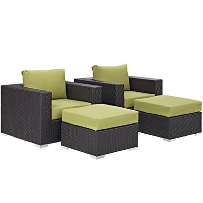 kitchen and dining room sets | CasaFoyer Convene Outdoor Sectional Set | Durable Rattan Weave | Weather-Resistant Cushions | Versatile & Stylish Patio Furniture | casafoyer.myshopify.com