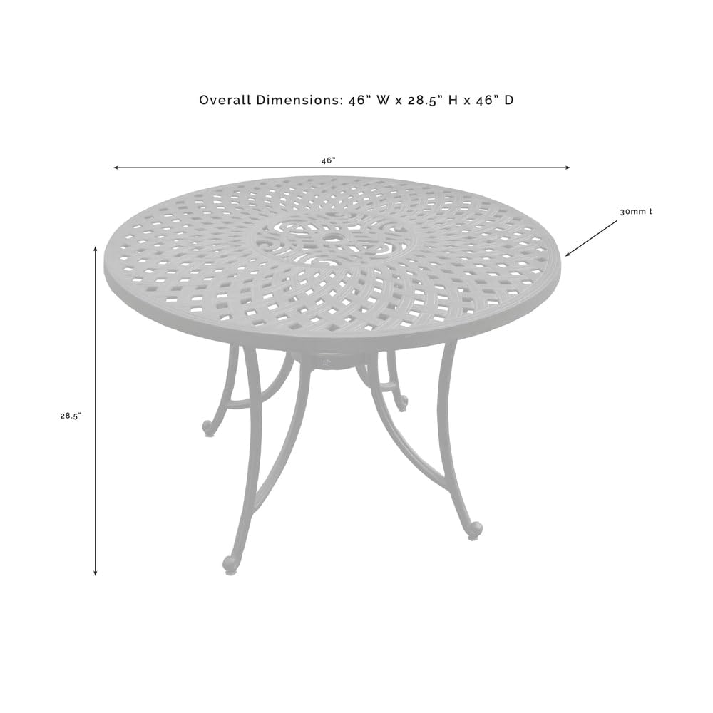Patio Furniture Sets | High Back Arm Chairs | Durable Aluminum Outdoor Dining Set | Charcoal Black Finish | Perfect for Your Outdoor Oasis! | casafoyer.myshopify.com