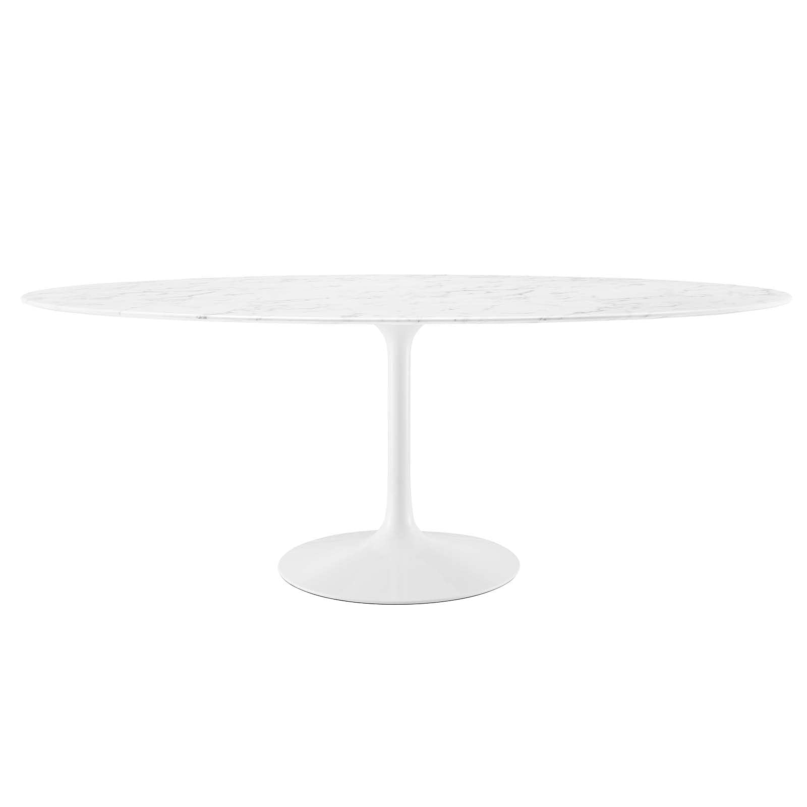 Dining Table | Lippa 78 Dining Table | Iconic Modern Design | Scratch-Resistant Finish | White | casafoyer.myshopify.com