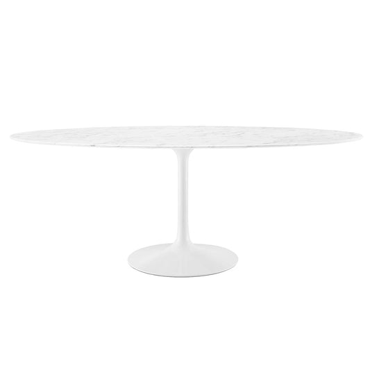 Dining Table | Lippa 78 Dining Table | Iconic Modern Design | Scratch-Resistant Finish | White | casafoyer.myshopify.com