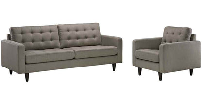 kitchen and dining room sets | CasaFoyer Empress Upholstered Armchair & Sofa Set | Exquisite Design | Tufted Buttons | Luxurious Cushions | Elegant Home Decor | casafoyer.myshopify.com