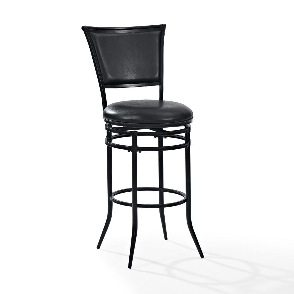 STOOL_SEATING | CasaFoyer Furniture | Rachel Swivel Bar Stool | Upholstered Seat Cushion | Modern Design | Steel Construction | casafoyer.myshopify.com