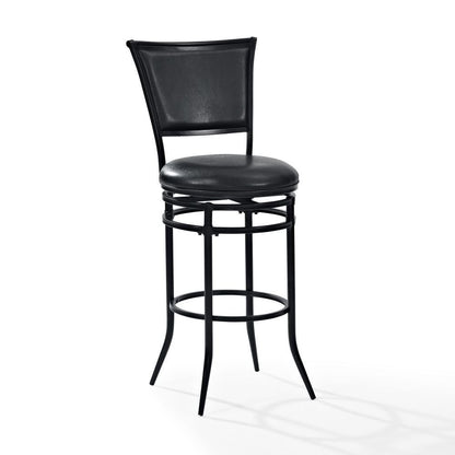 STOOL_SEATING | CasaFoyer Furniture | Rachel Swivel Bar Stool | Upholstered Seat Cushion | Modern Design | Steel Construction | casafoyer.myshopify.com