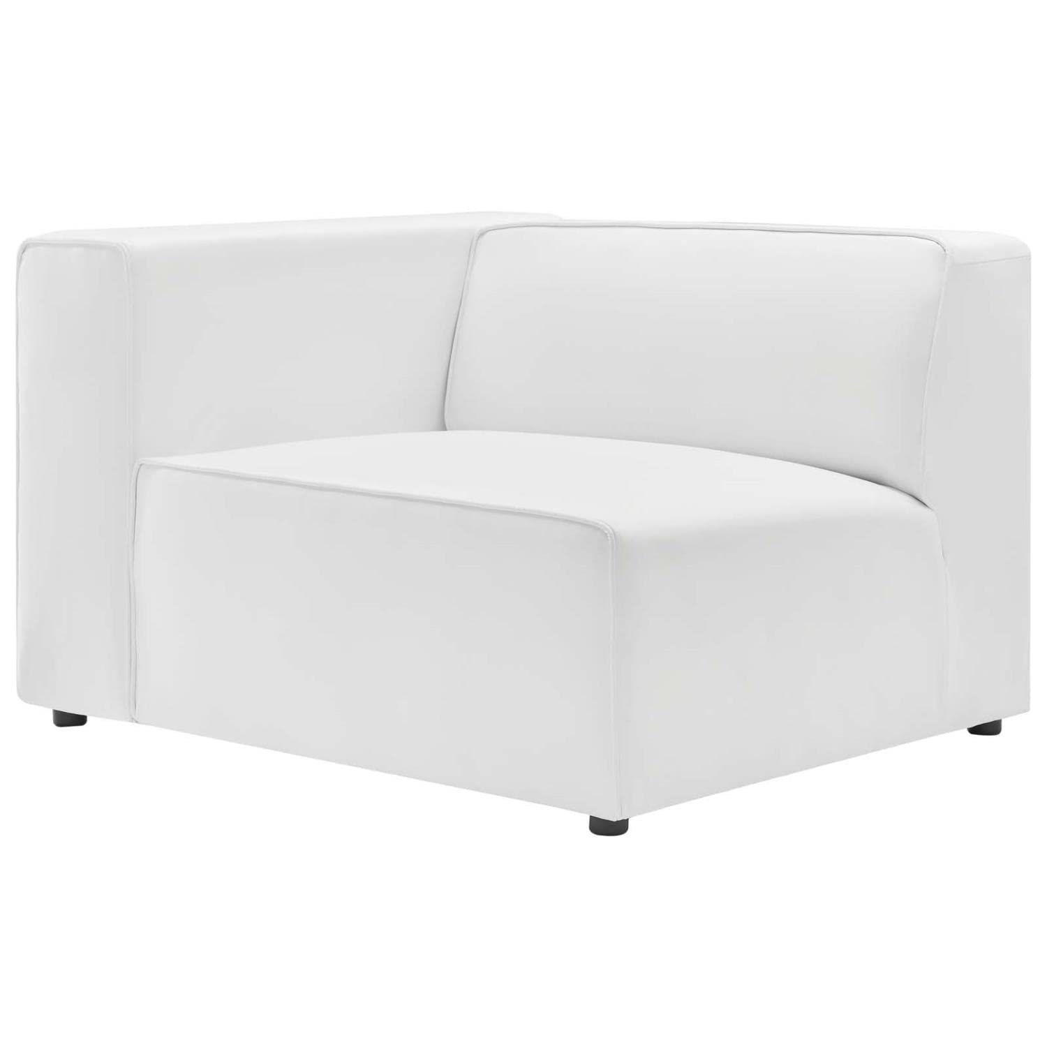 sofas | CasaFoyer Mingle Vegan Leather 3-Piece Sectional Sofa | Ultimate Relaxation & Tranquility | Spacious & Comfortable | Stylish for Modern Living | Includes Armless, Left-Arm & Right-Arm Chairs | casafoyer.myshopify.com