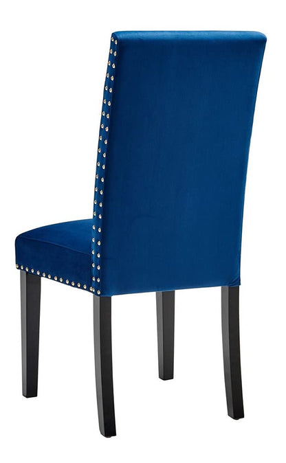 home office desk chairs | CasaFoyer Elevate your dining room with the Parcel Upholstered Velvet Dining Side Chairs | Set of 2 | Stain-Resistant | Nailhead Trim | Foam Padded | 285 lbs Capacity | casafoyer.myshopify.com