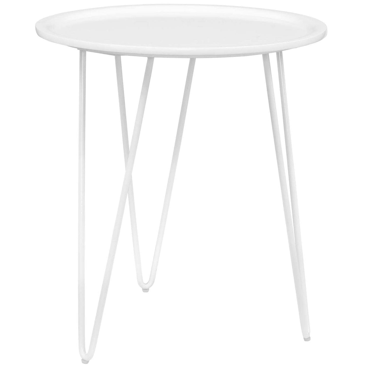 end tables | Ergode Digress Side Table | Mid-Century Design | Steel Hairpin Legs | Matte Finish | Versatile & Stylish | Perfect for Compact Living Spaces | casafoyer.myshopify.com