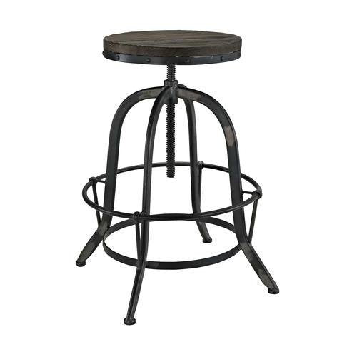 barstools | CasaFoyer Collect Wood Top Counter Stool Set of 2 | Industrial Modern Design | Durable Pine Wood | Cast Iron Stand | Foot Ring | Elevate Your Space | casafoyer.myshopify.com