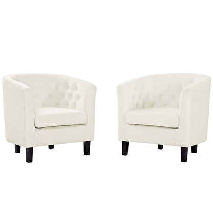 home office desk chairs | CasaFoyer Prospect Button Tufted Performance Velvet Sofa Furniture Set | Luxury & Elegance | Classic Charm & Modern Twist | Plush Foam Padding | Stain-Resistant Upholstery | Espresso Stained Legs | Non-Marking Foot Caps | Includes 2 Armchairs | casafoyer.myshopify.com