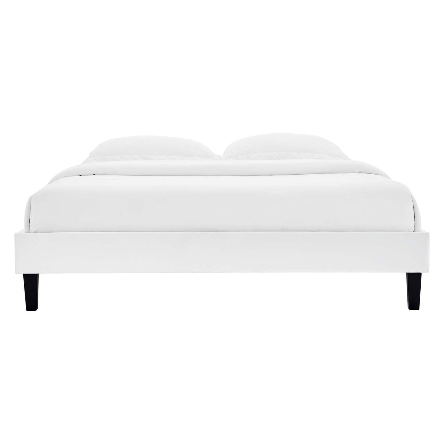 adjustable bed bases | CasaFoyer Reign Performance Velvet King Platform Bed Frame | Stain-Resistant Upholstered | Wood Legs | No Box Spring | 800 lb Capacity | casafoyer.myshopify.com