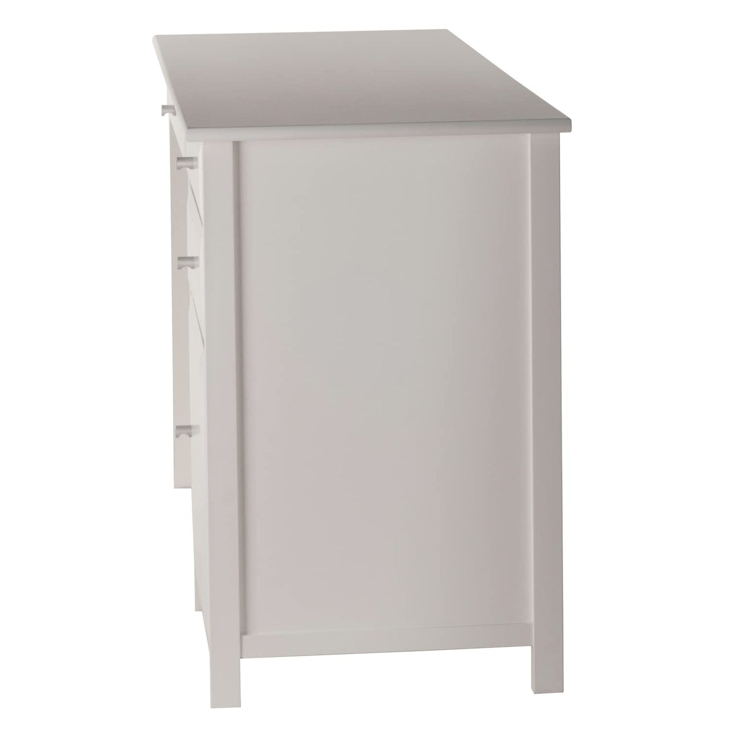 DESK | Ergode  Delta Writing Desk | Sleek & Modern | Cabinet & Drawers | White Finish | Easy Assembly | 47.24 W x 20.24 D x 30.71 H | casafoyer.myshopify.com