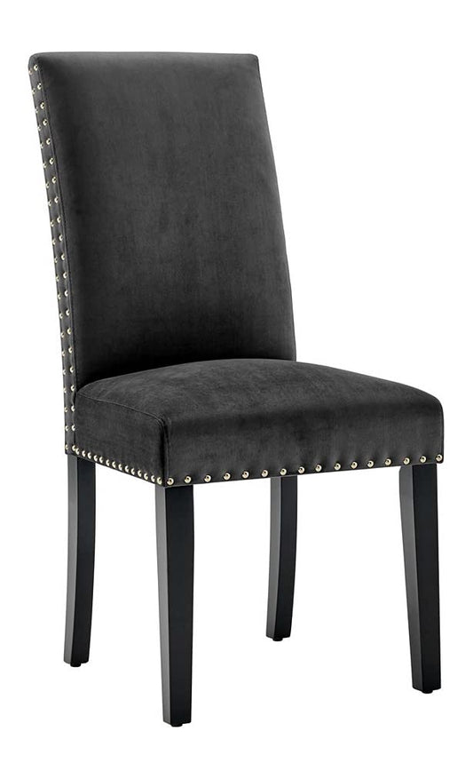 home office desk chairs | CasaFoyer Parcel Upholstered Performance Velvet Dining Room Side Chair - Set of 2 | Stain-Resistant | Vintage Modern Design | Soft Foam Padding | 285 lbs Weight Capacity | casafoyer.myshopify.com