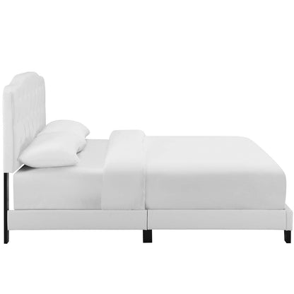 adjustable bed bases | CasaFoyer Amelia Full Bed | Luxurious Faux Leather Upholstery | Button-Tufted Headboard | Sturdy Wood Legs | Supports up to 800 lbs | Gray | casafoyer.myshopify.com