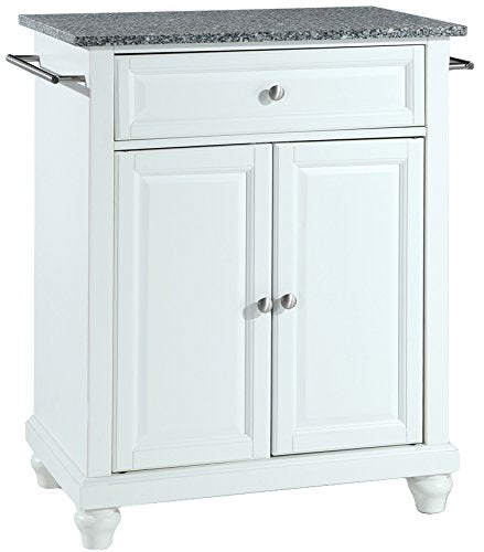 Kitchen Storage | Durable Solid Hardwood Kitchen Island | Elegant Raised Panel Doors | Ample Storage Space | White Finish | casafoyer.myshopify.com