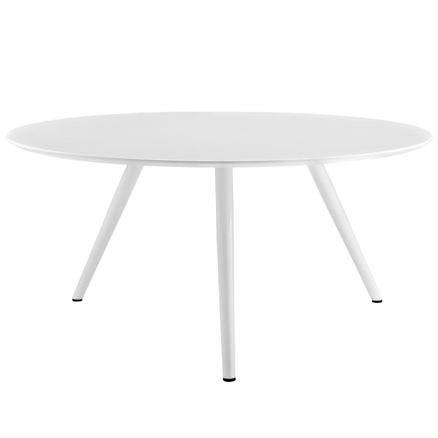 patio dining tables | CasaFoyer Lippa 60 Round Wood Top Dining Table | Timeless Elegance | Organic Shapes | Slender Pedestal | Diverse Perspectives | casafoyer.myshopify.com