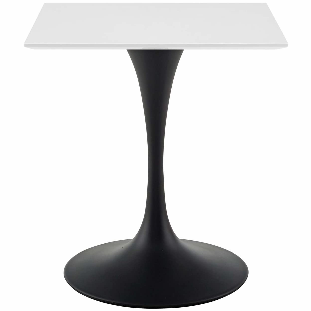patio dining tables | CasaFoyer Lippa 28 Square Dining Table | Timeless Modernism | Organic Shape | Elegant Design | Chip-Resistant Finish | Black White | casafoyer.myshopify.com