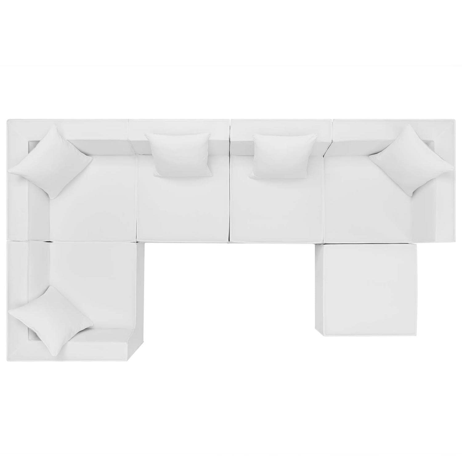 executive chairs | CasaFoyer Outdoor Patio Saybrook Upholstered 6-Piece Sectional Sofa | All-Weather Furniture | Water & UV-Resistant | French Piping | Durable Aluminum Frame | Ideal for Outdoor Gatherings | 300 lbs Weight Capacity | casafoyer.myshopify.com
