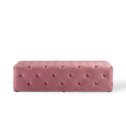 ottomans | CasaFoyer Amour 60 Tufted Button Entryway Bench | Stain-Resistant Velvet | Luxurious Seating | Versatile & Stylish | 500 lb Capacity | casafoyer.myshopify.com