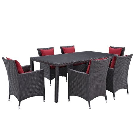 kitchen and dining room sets | CasaFoyer Marina Teak Wood Outdoor Patio Furniture Sofa Sectional Set | Ultimate Luxury & Comfort | Durable Teak Construction | All-Weather Cushions | Modern Design | Includes Left-Arm Sofa, Coffee Table, Right-Arm Sofa, 2 Middle Sofas | casafoyer.myshopify.com