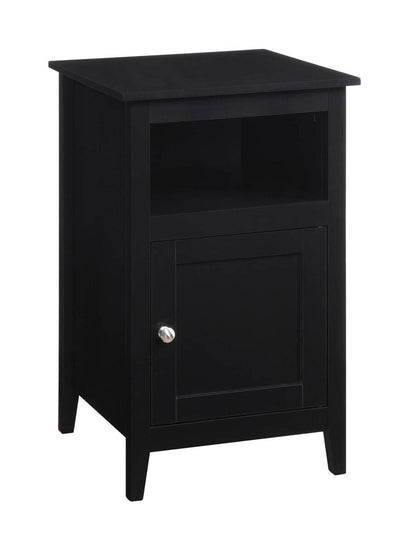 CABINET | Ergode Designs2Go Storage Cabinet End Table with Shelf | Stylish & Organized Entertainment Area | Ample Surface Space | Convenient Access to Essentials | Secure Cabinet | Durable MDF | Easy to Maintain | Part of Ergode Designs2Go Collection | casafoyer.myshopify.com