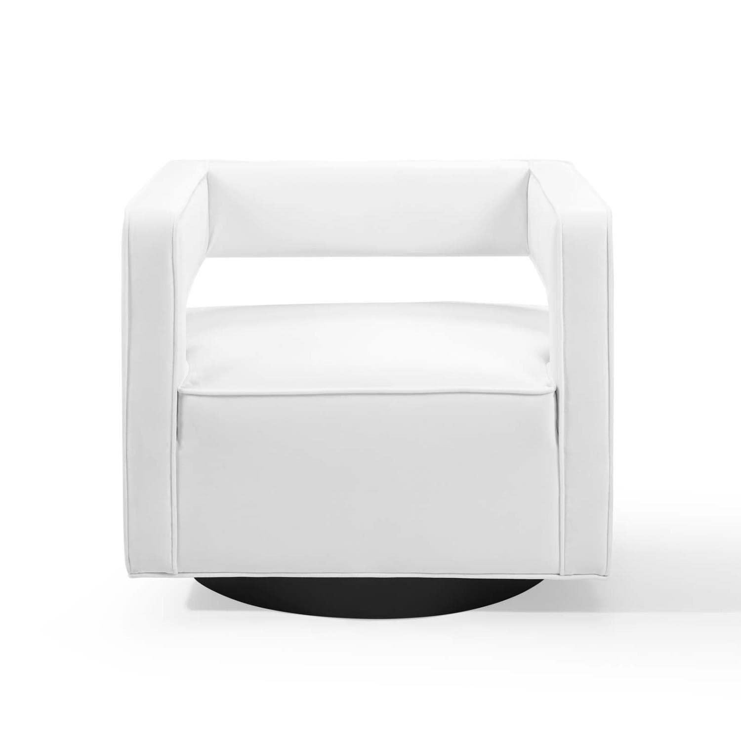 home office desk chairs | CasaFoyer Booth Performance Velvet Swivel Accent Armchair | Vintage Charm | Luxurious Retro Style | Plush Comfort | Stain-Resistant Upholstery | 360-Degree Swivel | Textured Matte Black Iron Base | casafoyer.myshopify.com