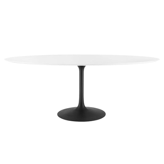 patio dining tables | CasaFoyer Lippa 78 Oval Dining Table | Iconic Modern Design | Chip-Resistant Finish | Timeless Style | casafoyer.myshopify.com